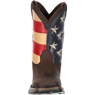 Durango Big Kids Lil' Rebel American Flag Western Boots DBT0160