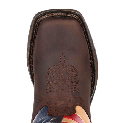 Durango Lil' Rebel Little Kids American Flag Western Boots DBT0159
