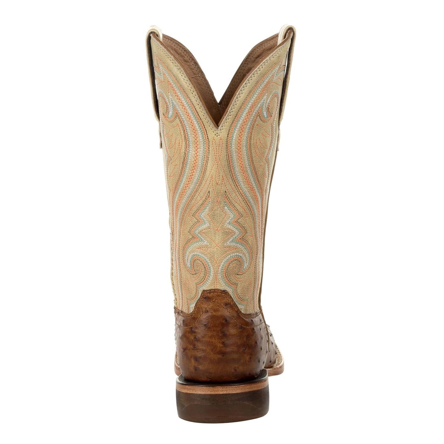 Durango Women's Premium Sunset Wheat Exotic Full Quill Ostrich Western Boots DRD0388