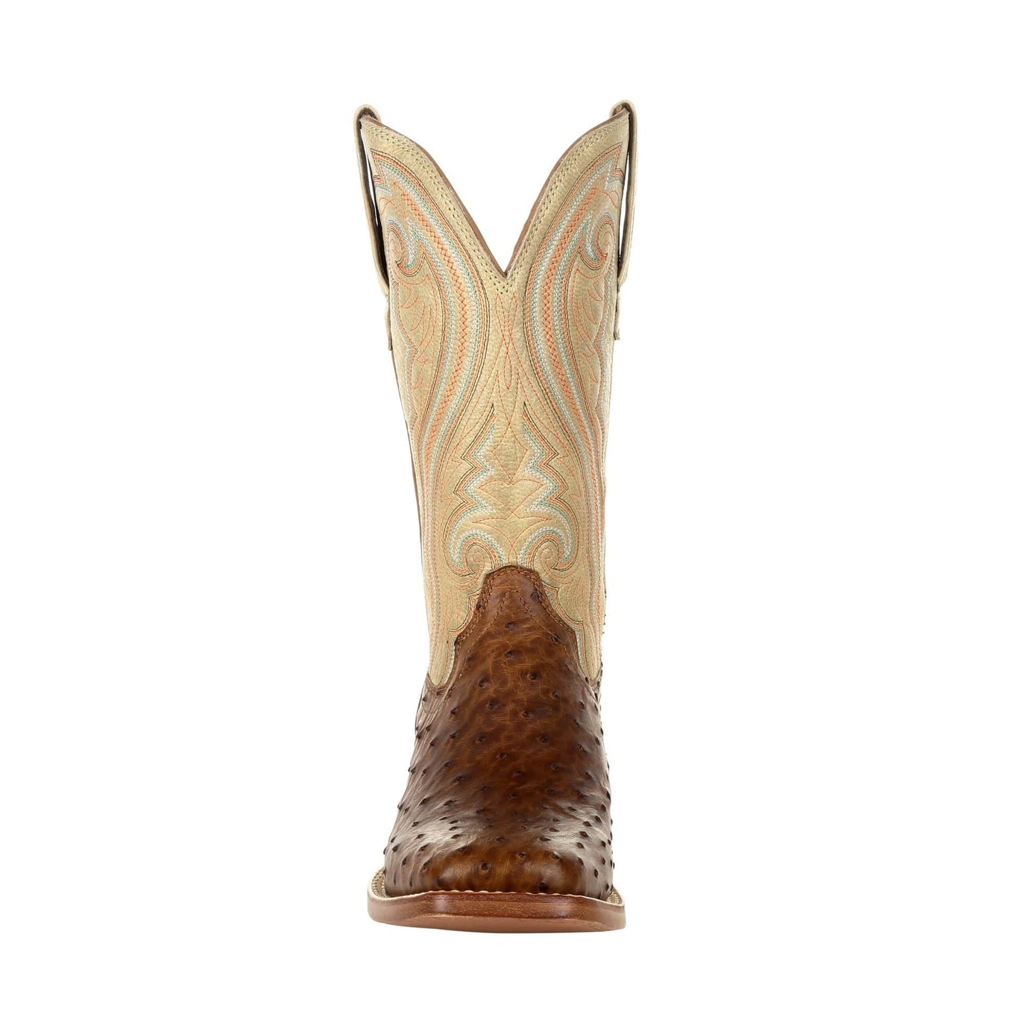 Durango Women's Premium Sunset Wheat Exotic Full Quill Ostrich Western Boots DRD0388