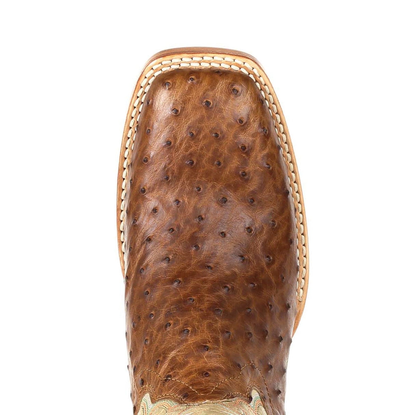 Durango Women's Premium Sunset Wheat Exotic Full Quill Ostrich Western Boots DRD0388