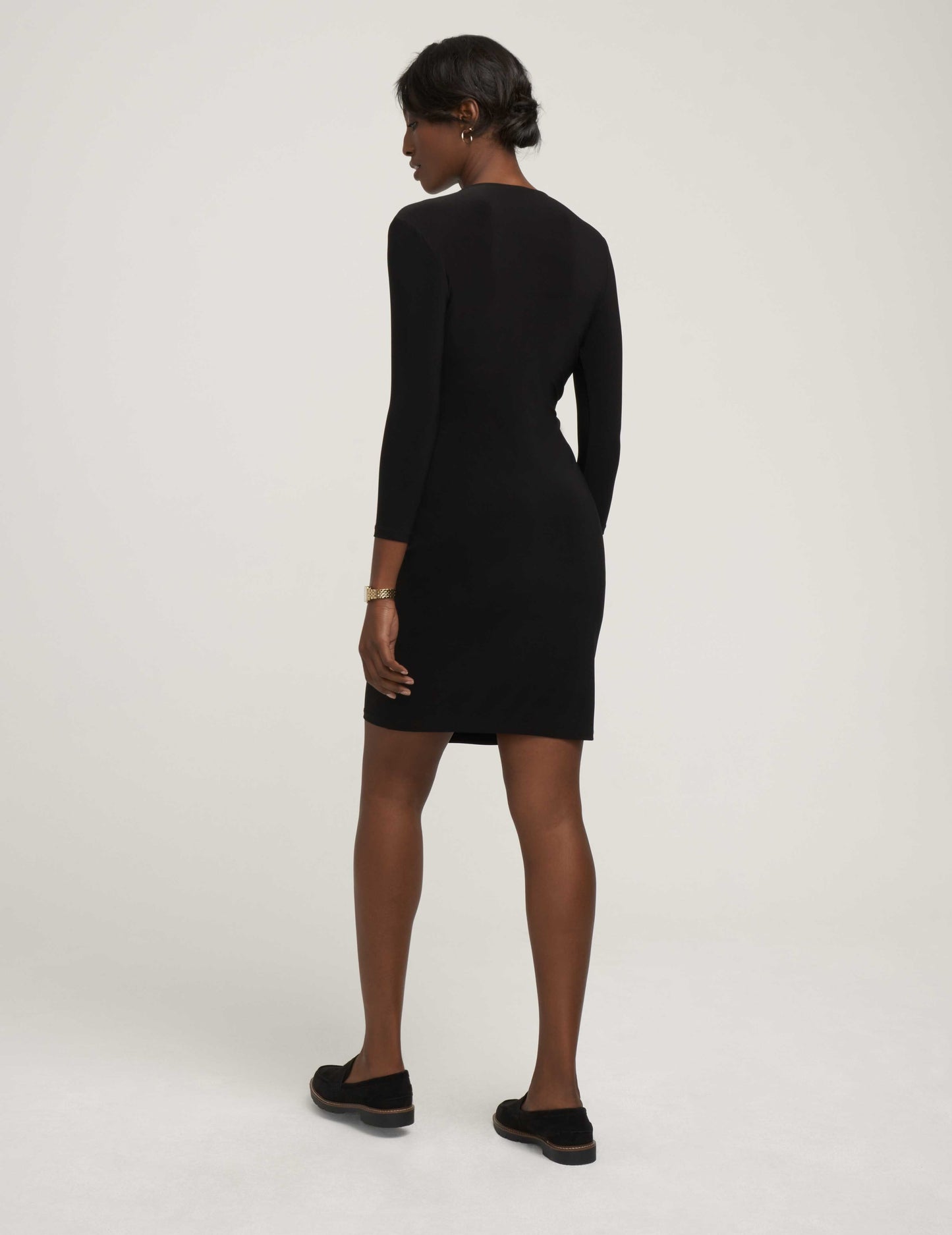Faux Wrap Dress