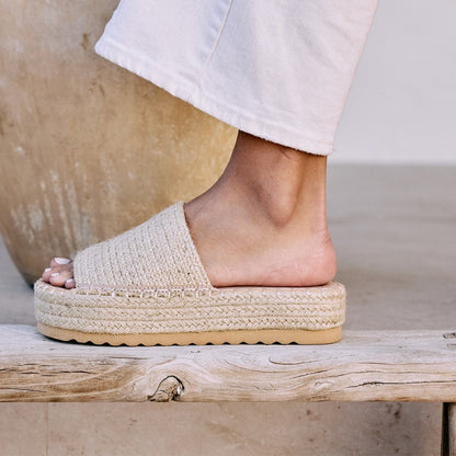 Del Mar Platform Sandal