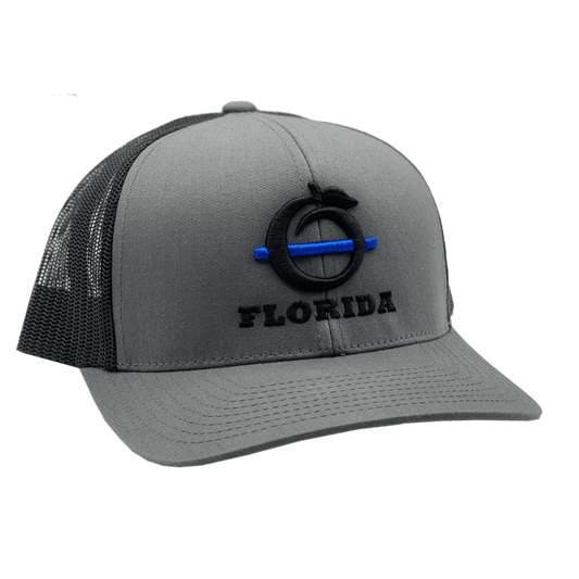 Florida Heritage Men's Support Series Blue Line Ball Cap