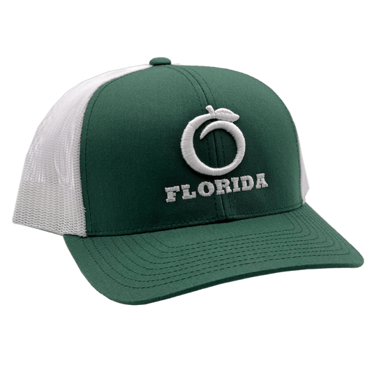 Florida Heritage Men's The Ridge Trucker Green/White Ball Cap