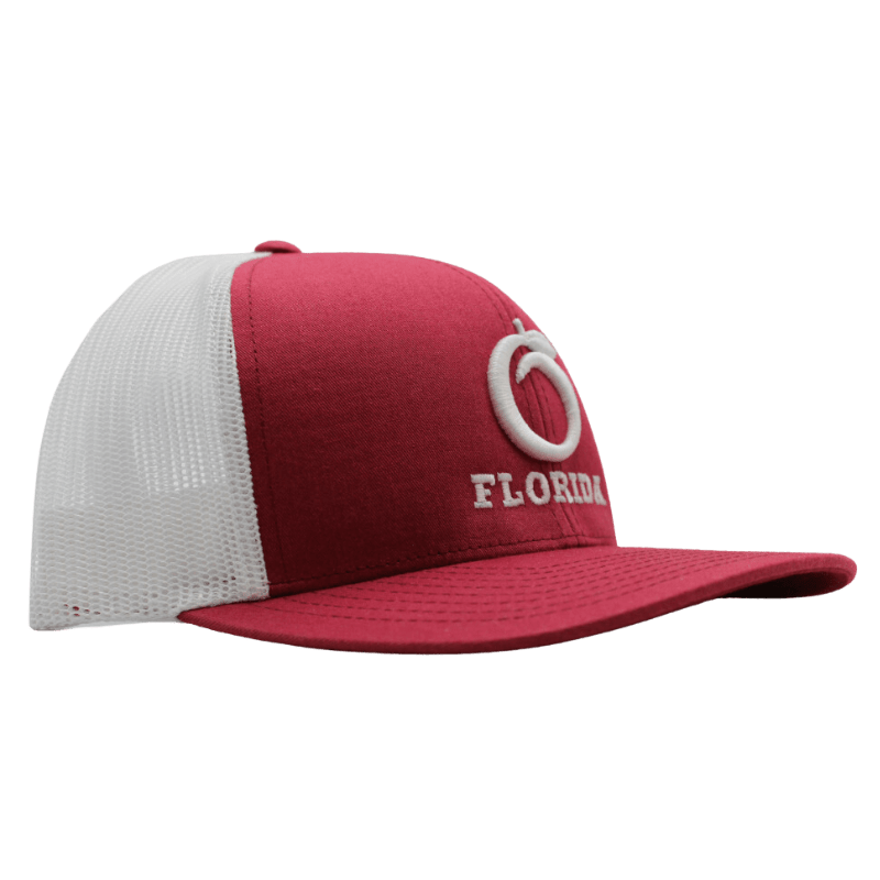 Florida Heritage Men's The Ridge Trucker Red/White Ball Cap