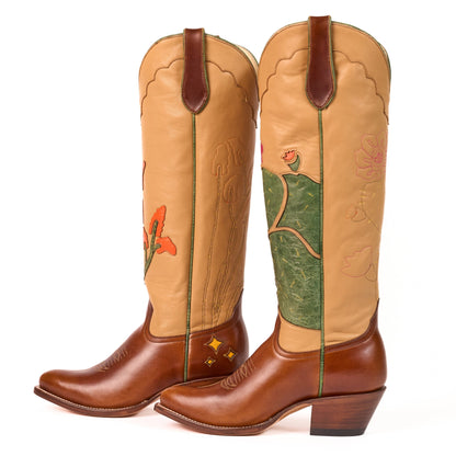Fraulein Boot Company Women's Cactus Cowboy Boots