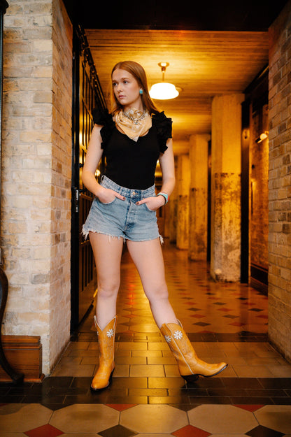Fraulein Boot Company Women's Daisy Cowboy Boots