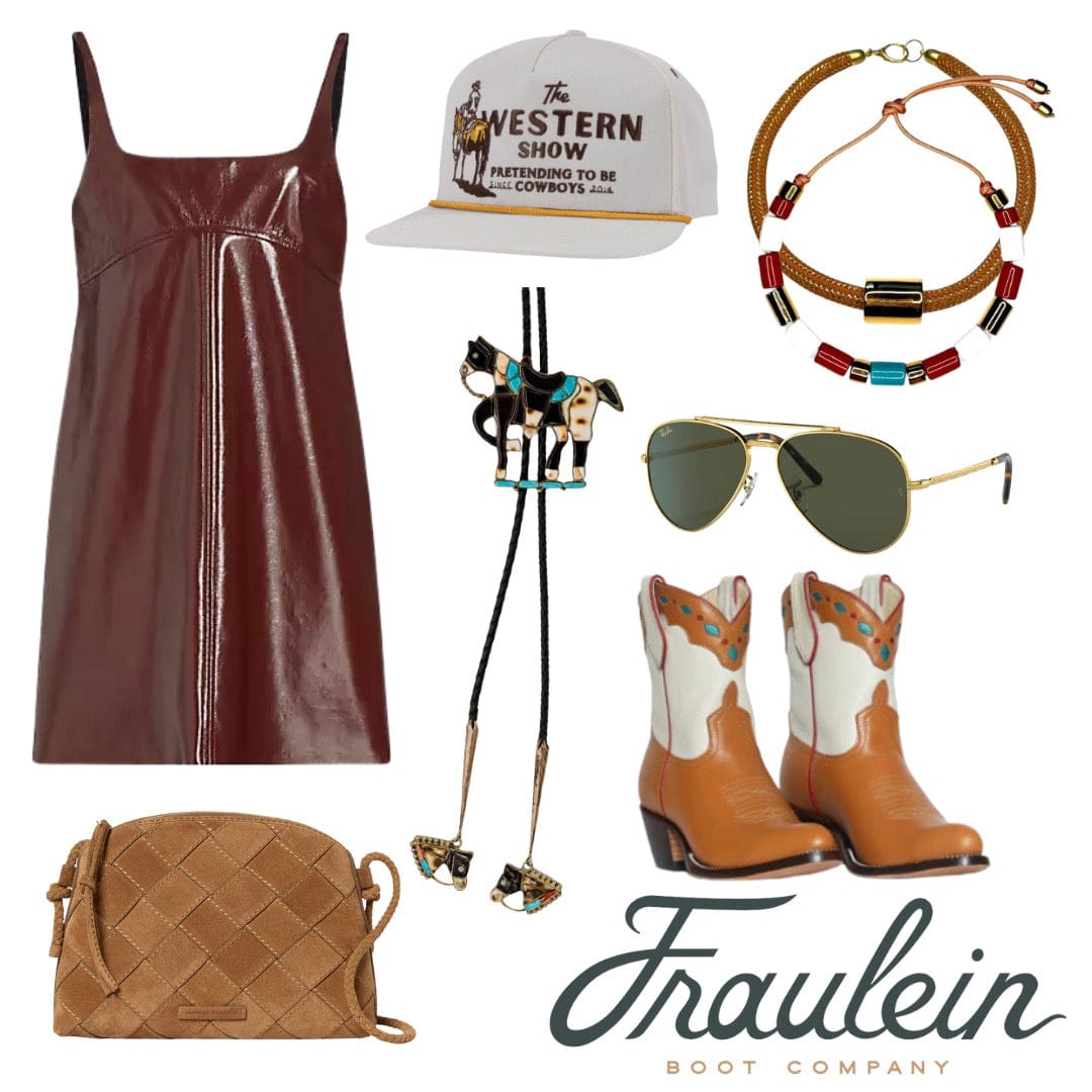 Fraulein Boot Company Women's Grocery Store Cowboy Boots