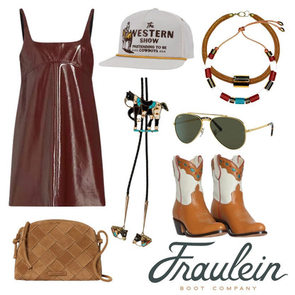 Fraulein Boot Company Women's Grocery Store Cowboy Boots