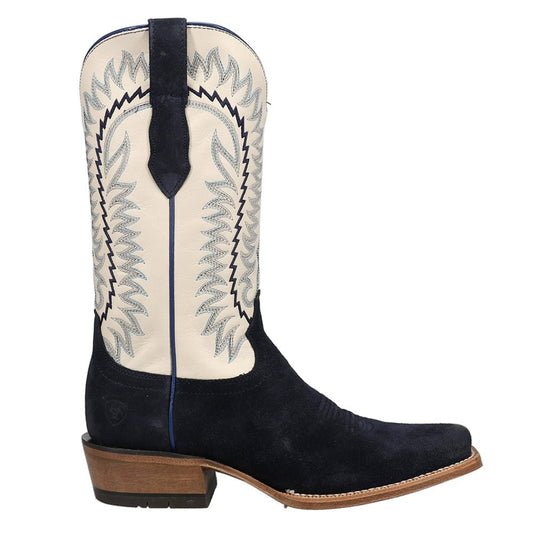 Futurity Time Elephant Embroidered Square Toe Pull On Cowboy Boots - SundialFuturity Time Elephant Embroidered Square Toe Pull On Cowboy Boots