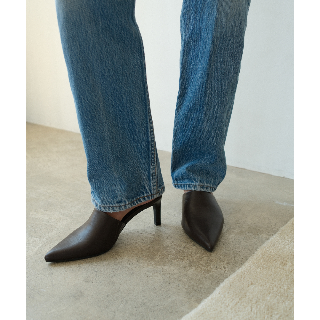 Garret Heeled Mule