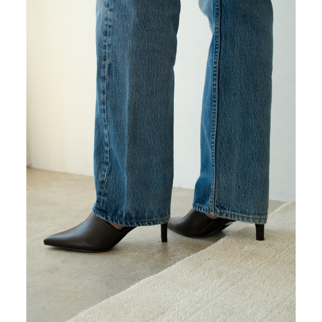 Garret Heeled Mule