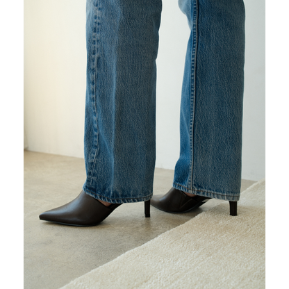 Garret Heeled Mule
