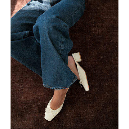 Geneva Heeled Mule