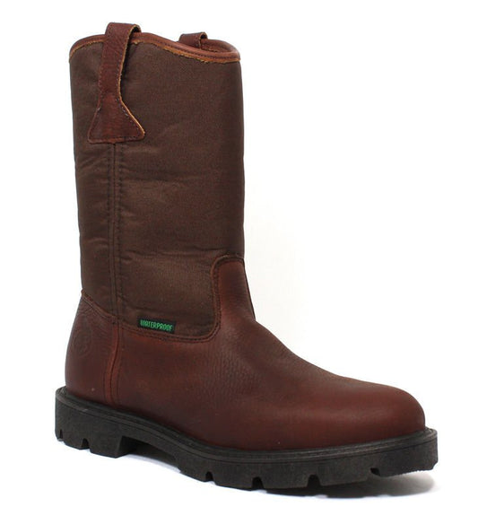 Georgia Boot  Men's Homeland Waterproof Wellington Brown – product image