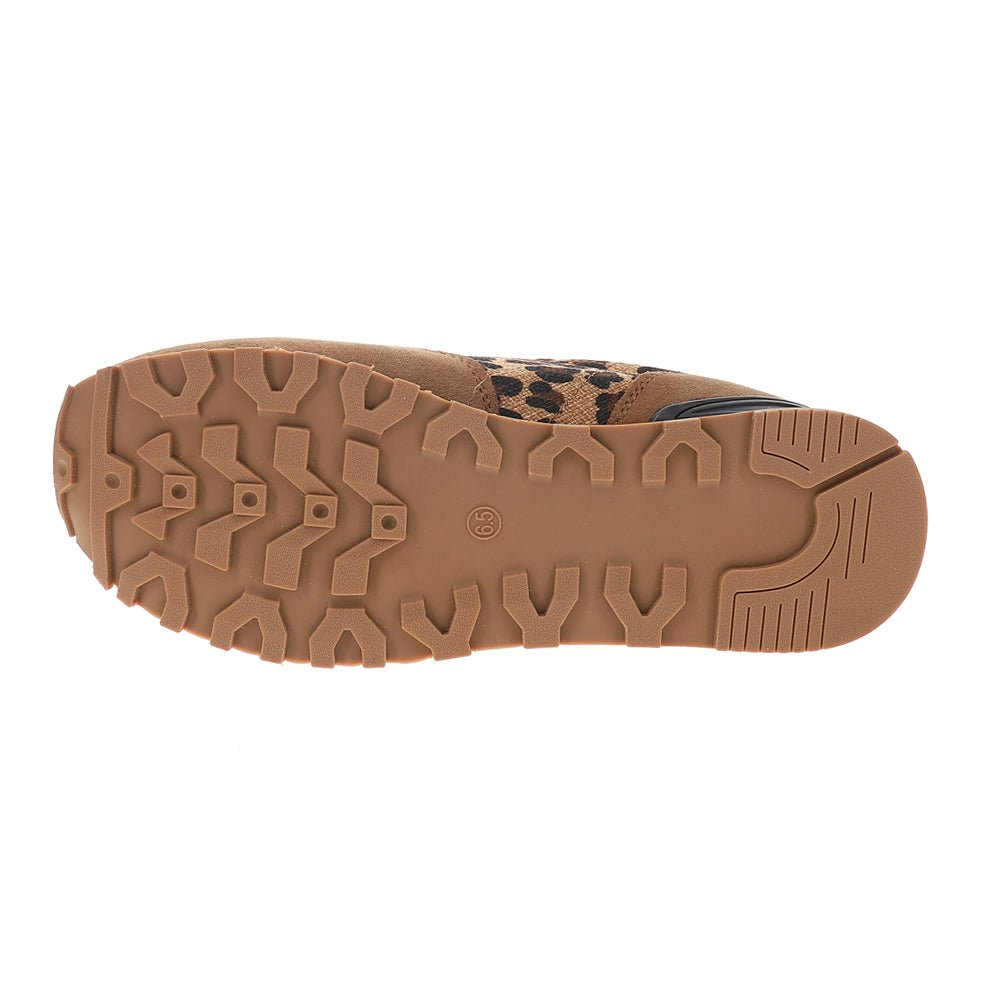Giddyup Jogger Leopard Lace Up Sneakers - SundialGiddyup Jogger Leopard Lace Up Sneakers