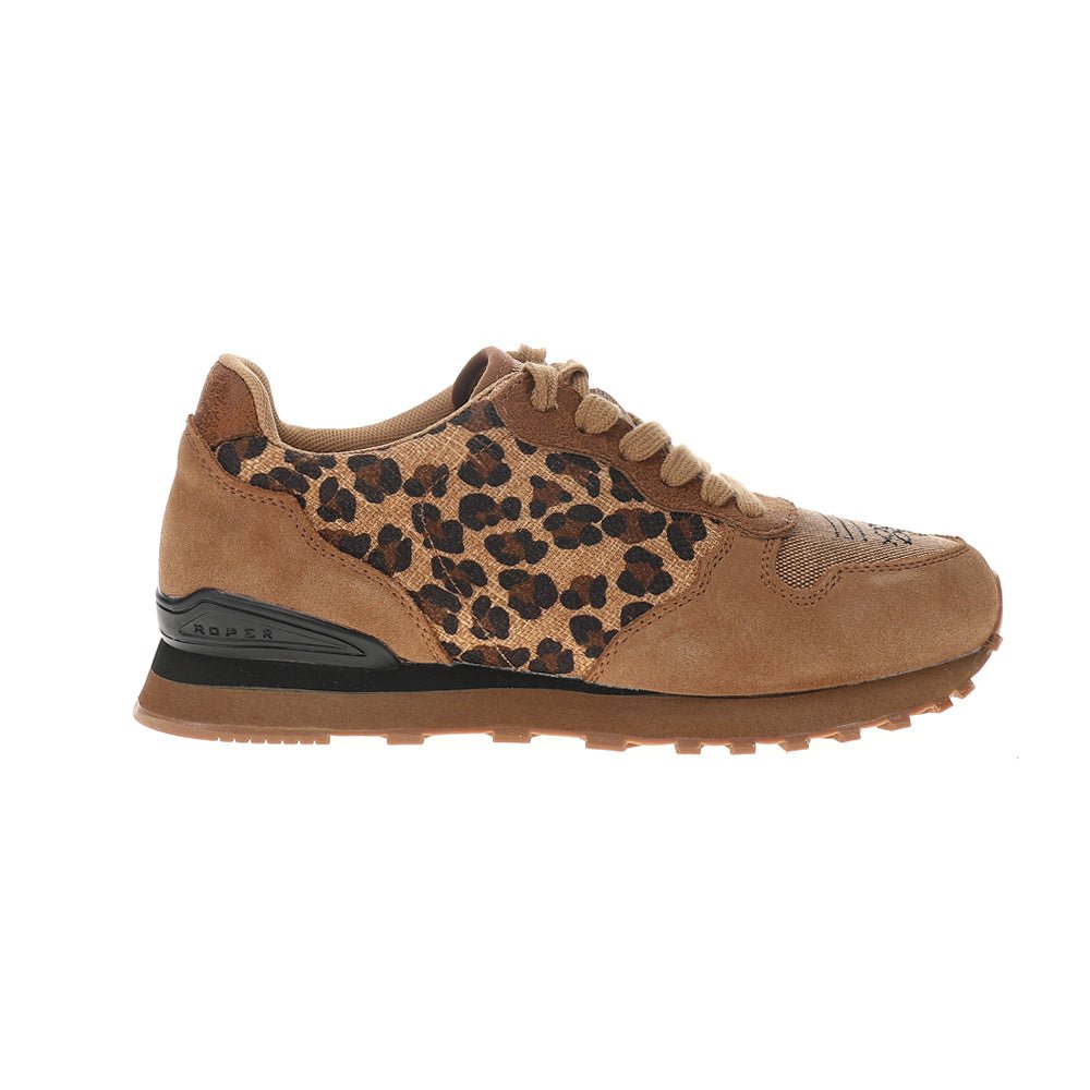 Giddyup Jogger Leopard Lace Up Sneakers - SundialGiddyup Jogger Leopard Lace Up Sneakers