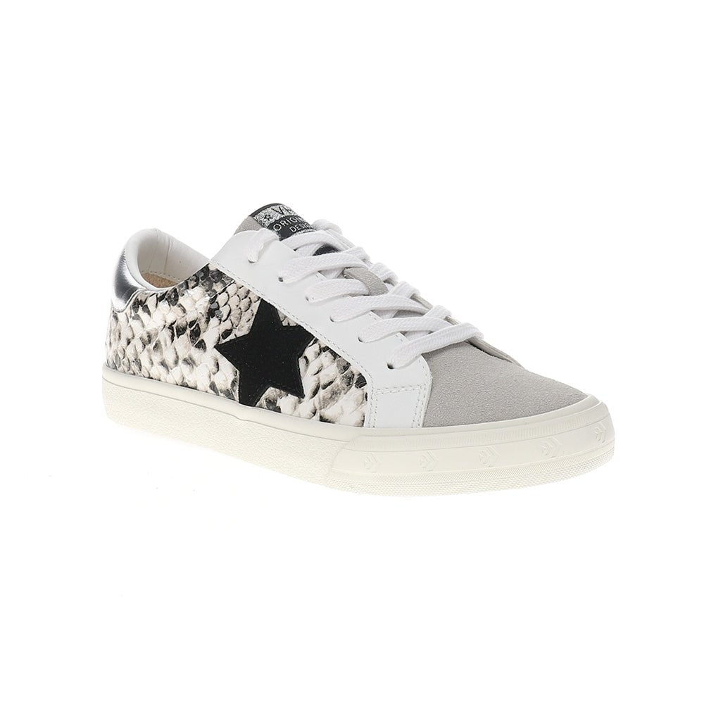 Grande Snake Print Metallic Slip On Sneakers - SundialGrande Snake Print Metallic Slip On Sneakers