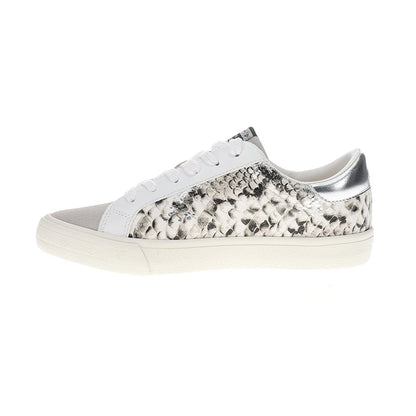 Grande Snake Print Metallic Slip On Sneakers - SundialGrande Snake Print Metallic Slip On Sneakers