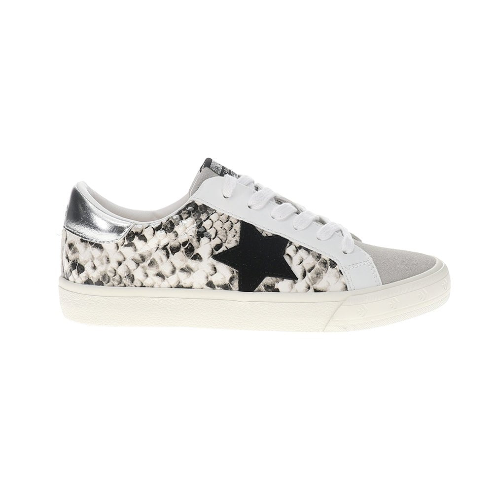 Grande Snake Print Metallic Slip On Sneakers - SundialGrande Snake Print Metallic Slip On Sneakers