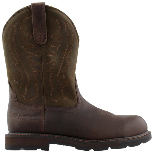 Groundbreaker 10 Inch Waterproof Pull On Work Boots - SundialGroundbreaker 10 Inch Waterproof Pull On Work Boots