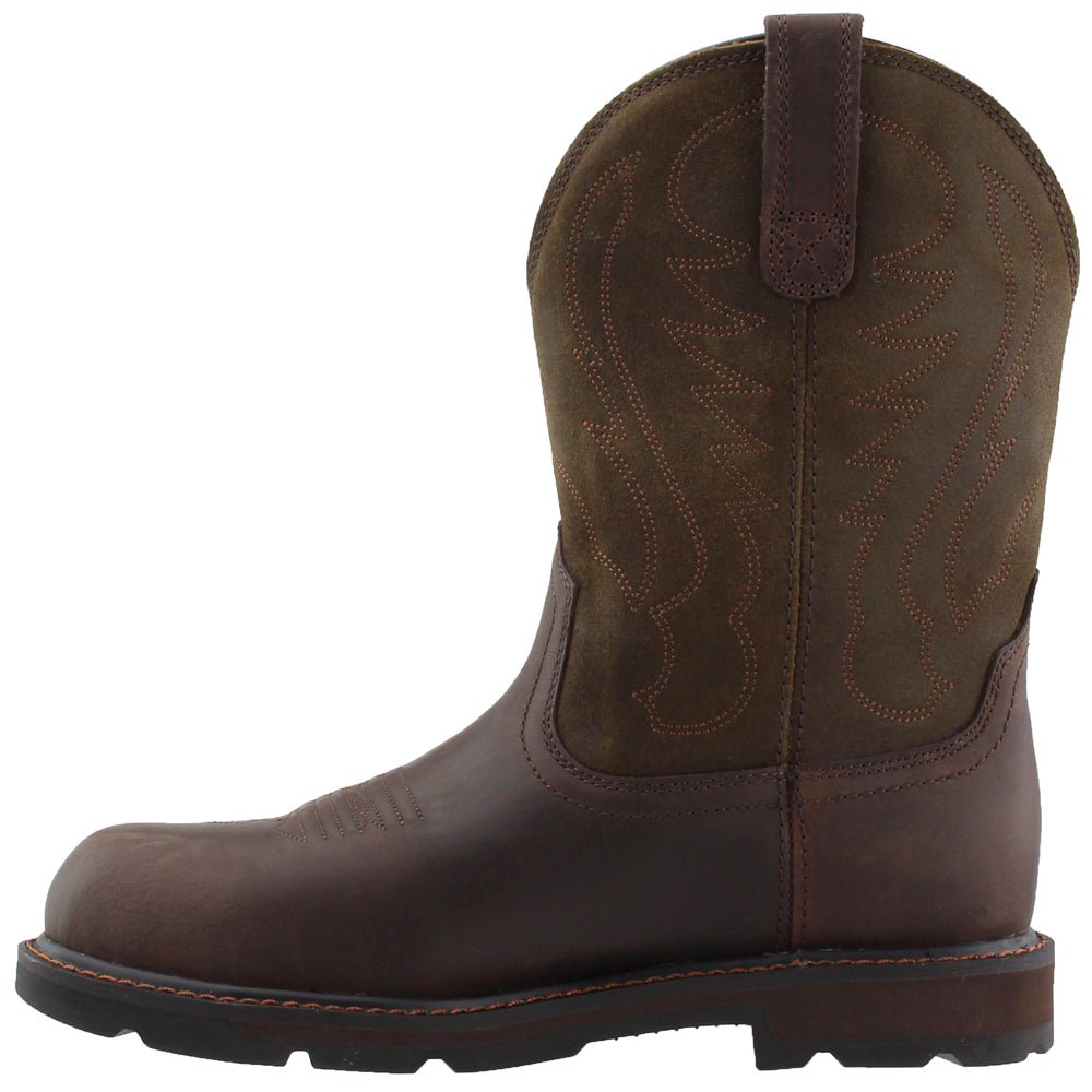 Groundbreaker 10 Inch Waterproof Pull On Work Boots - SundialGroundbreaker 10 Inch Waterproof Pull On Work Boots