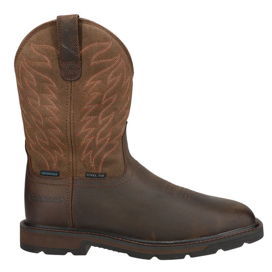 Groundbreaker 10 Inch Waterproof Wide Steel Toe Work Boots - SundialGroundbreaker 10 Inch Waterproof Wide Steel Toe Work Boots