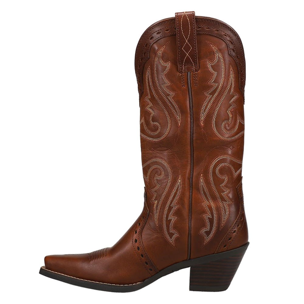 Heritage Embroidery Snip Toe Cowboy Boots - SundialHeritage Embroidery Snip Toe Cowboy Boots