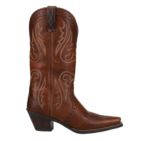 Heritage Embroidery Snip Toe Cowboy Boots - SundialHeritage Embroidery Snip Toe Cowboy Boots