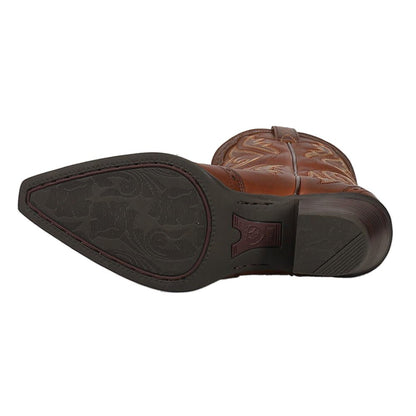 Heritage Embroidery Snip Toe Cowboy Boots - SundialHeritage Embroidery Snip Toe Cowboy Boots