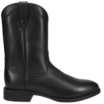 Heritage Round Toe Pull On Cowboy Boots - SundialHeritage Round Toe Pull On Cowboy Boots