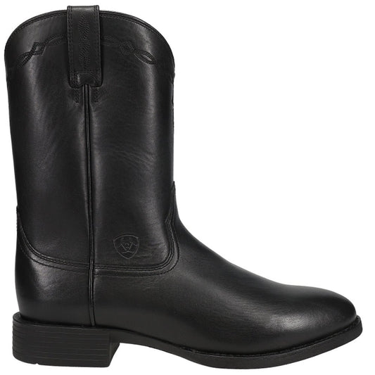 Heritage Round Toe Pull On Cowboy Boots - SundialHeritage Round Toe Pull On Cowboy Boots