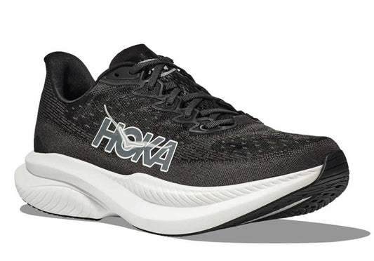 HOKA Men's Mach 6 Black White – product image