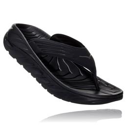 Hoka One One Ora Recovery Flip 2 Mens Black, Dark Gull Gray 1099675 BDGGR – product image