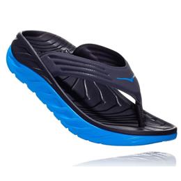Hoka One One Ora Recovery Flip 2 Mens Ebony, Dresden Blue 1099675 EDNB – product image