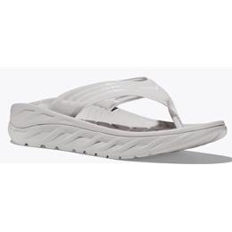 Hoka One One Ora Recovery Flip 2 Men's Lunar Rock, White 1099675 LRWH – product image