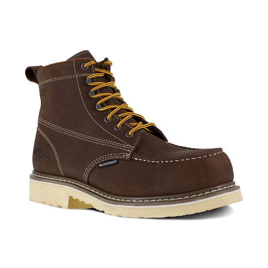 Iron Age Men's 6 Inch Solidifier WP CT Brown – product image