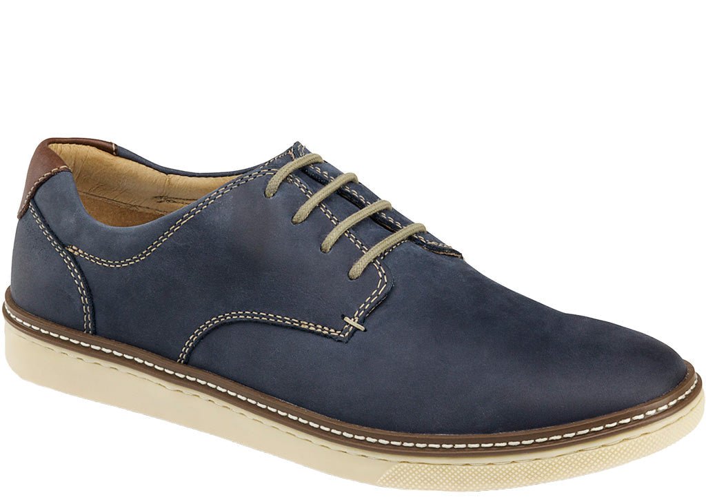 Johnston & Murphy Men's Mcguffey Plain Toe Navy Oiled – product image