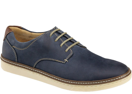 Johnston & Murphy Men's Mcguffey Plain Toe Navy Oiled – product image
