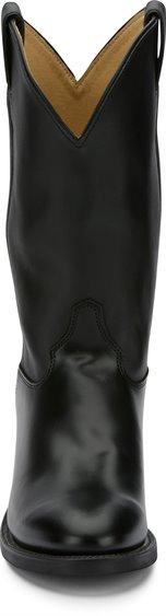 Justin Men's Tobias Black Round Toe Western Boots 3040