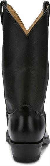 Justin Men's Tobias Black Round Toe Western Boots 3040