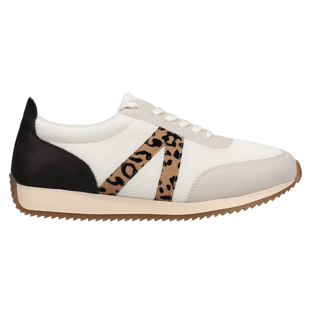Kable Leopard Print Lace Up Sneakers - SundialKable Leopard Print Lace Up Sneakers