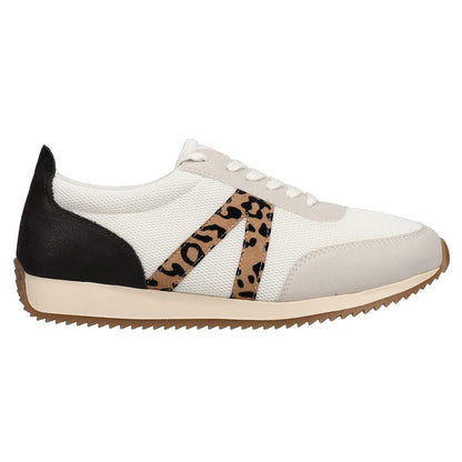 Kable Leopard Print Lace Up Sneakers - SundialKable Leopard Print Lace Up Sneakers