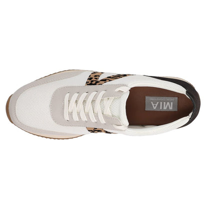 Kable Leopard Print Lace Up Sneakers - SundialKable Leopard Print Lace Up Sneakers