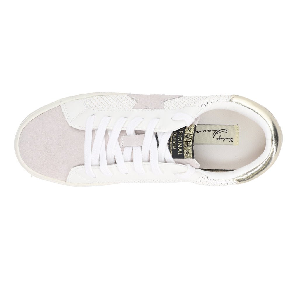 Kate Snake Metallic Slip On Sneakers - SundialKate Snake Metallic Slip On Sneakers