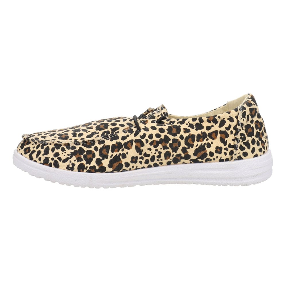 Kayak Leopard Slip On Boat Shoes - SundialKayak Leopard Slip On Boat Shoes