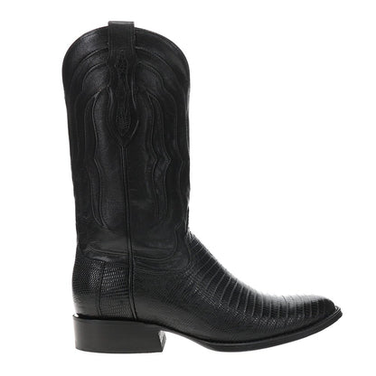 Kirtland 12 Inch Lizard Medium Round Toe Pull On Cowboy Boots - SundialKirtland 12 Inch Lizard Medium Round Toe Pull On Cowboy Boots