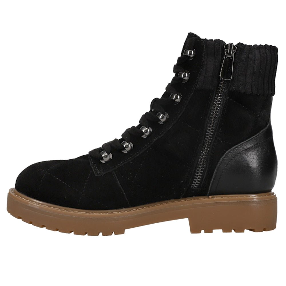 Lakely x Martha Stewart Quilted Round Toe Combat Boots - SundialLakely x Martha Stewart Quilted Round Toe Combat Boots