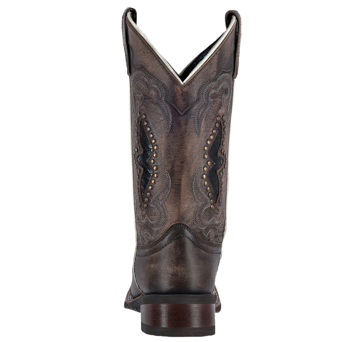 Laredo Women's Spellbound Black Leather Cowgirl Boots 5660